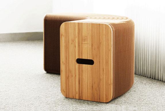 Weird & Wonderful Accordion-inspired Paper Chair