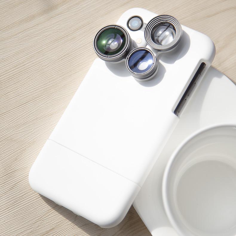 4-in-1 Lens Protective Phone Case for iPhone