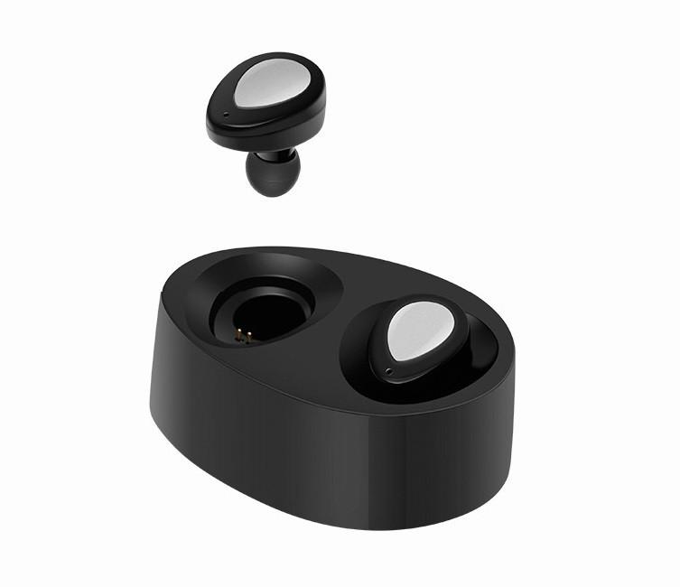 The Real Dual Channel Stereo In-Ear Wireless Earbuds with Charging Case