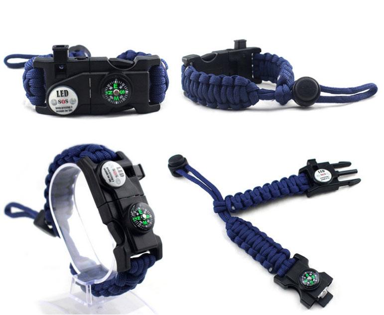 A Bracelet That Hides a Survival Kit - Wear One for the Unthinkables
