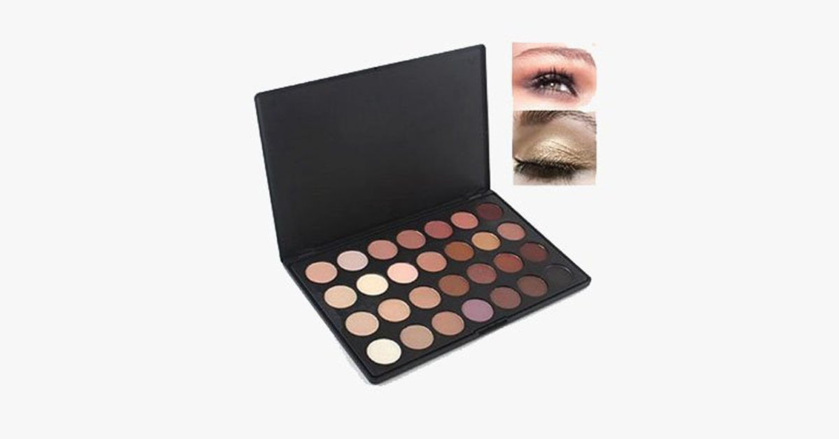 Eye Shadow Palette with 28 Shades – A Complete Treat for Your Eyes