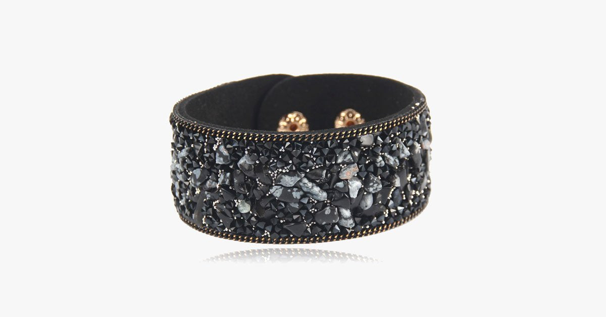 Extinguish Crystal Stone Bracelet