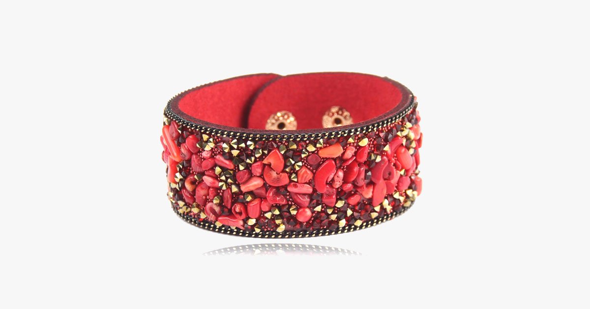 Extinguish Crystal Stone Bracelet