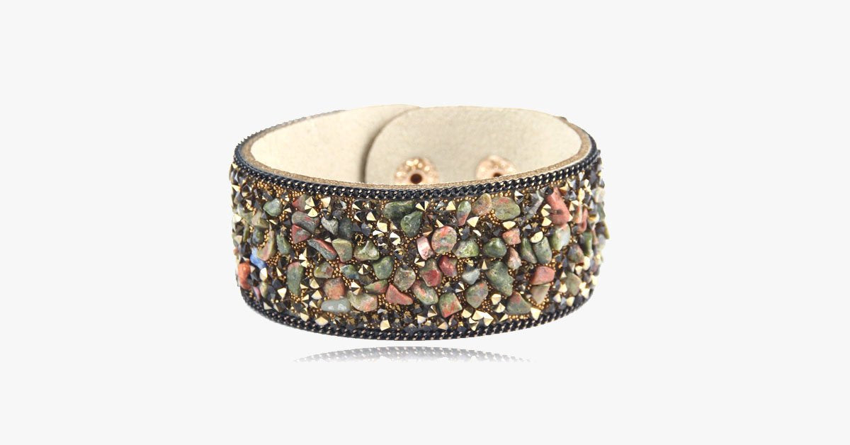 Extinguish Crystal Stone Bracelet