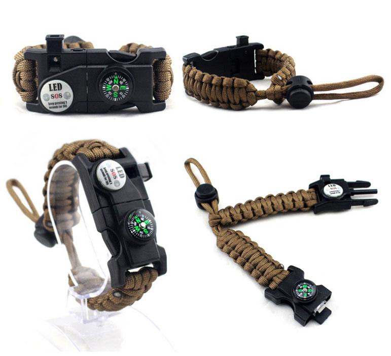 A Bracelet That Hides a Survival Kit - Wear One for the Unthinkables