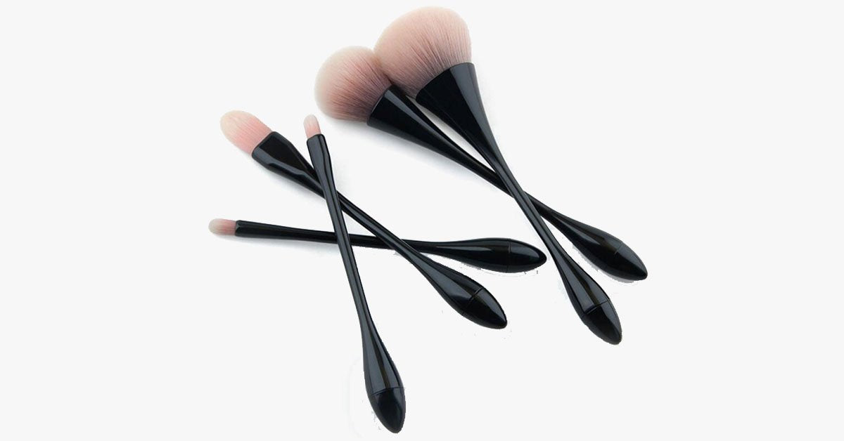 Hour Glass Brush Set