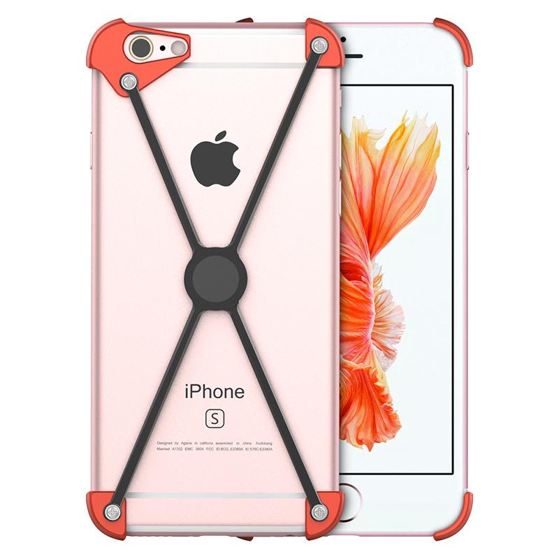 Super Cool X-shaped Case That Retains the Original Luxurious Look of iPhone