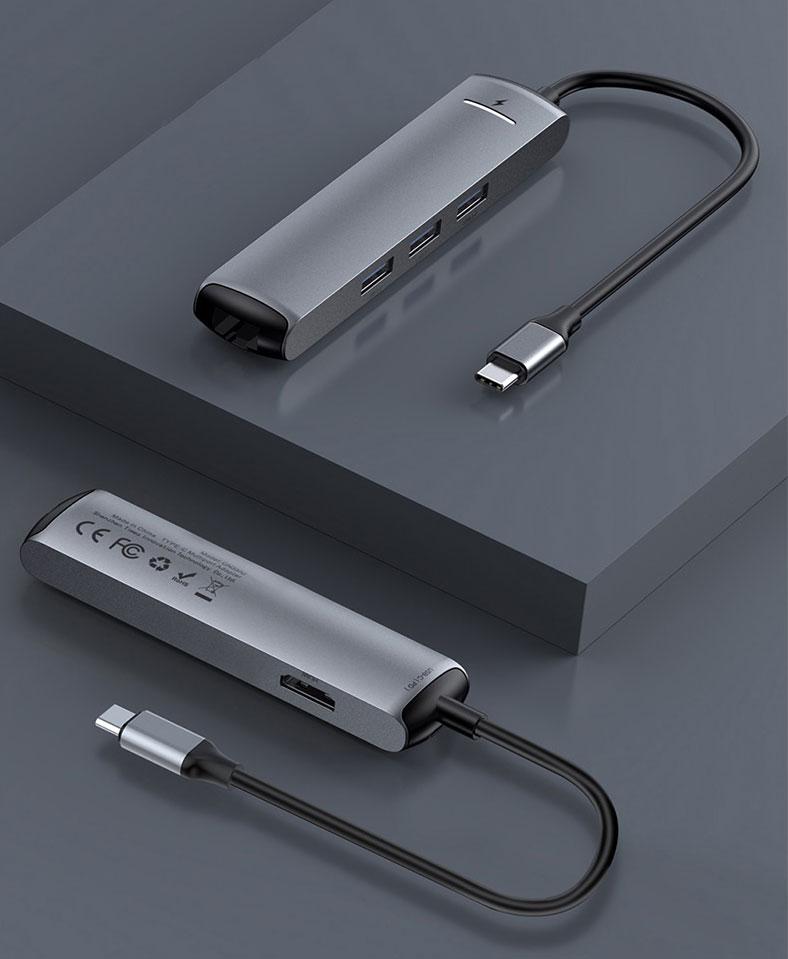 One Type-C Port to Charge, Connect & Display Everything