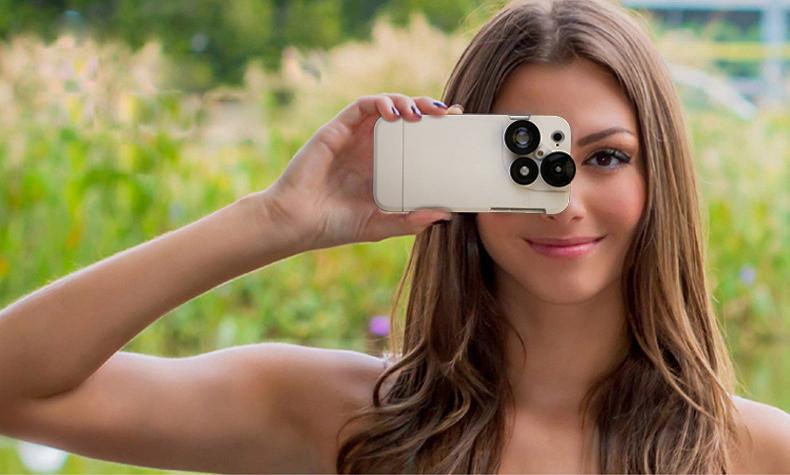 4-in-1 Lens Protective Phone Case for iPhone
