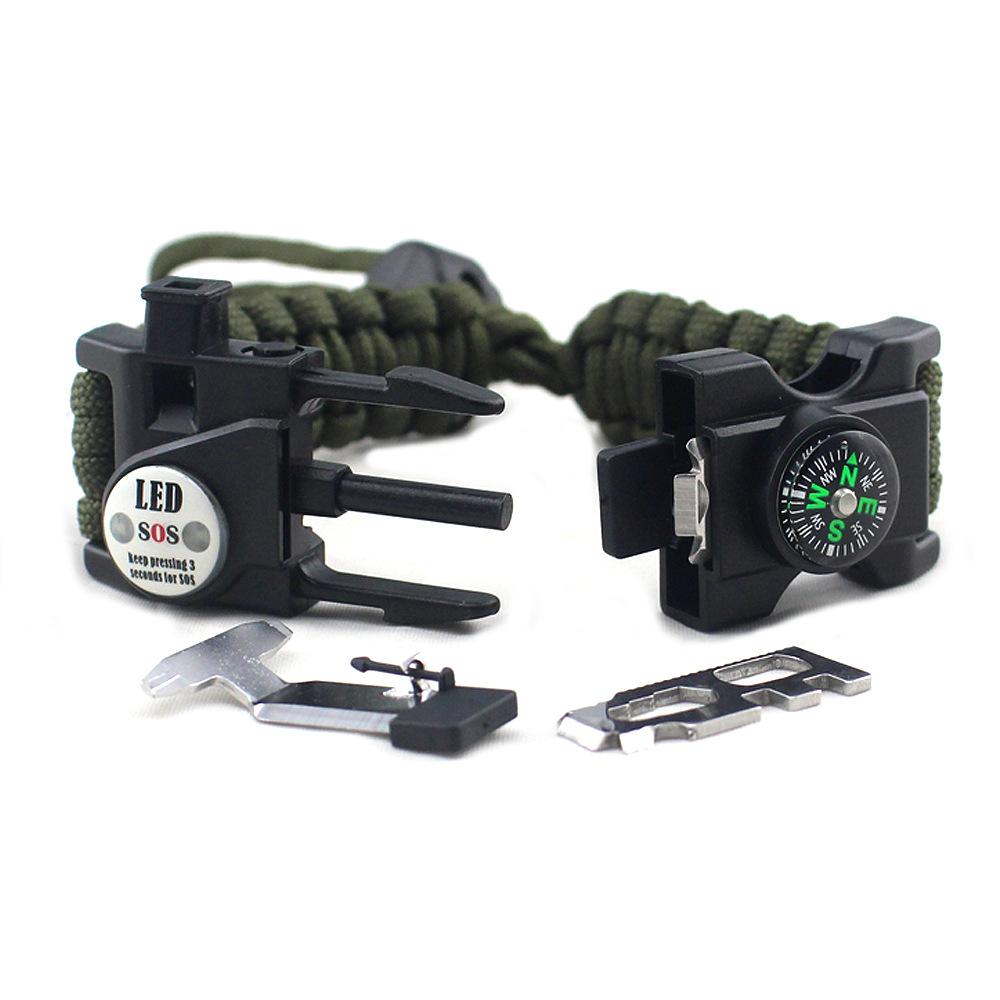 A Bracelet That Hides a Survival Kit - Wear One for the Unthinkables