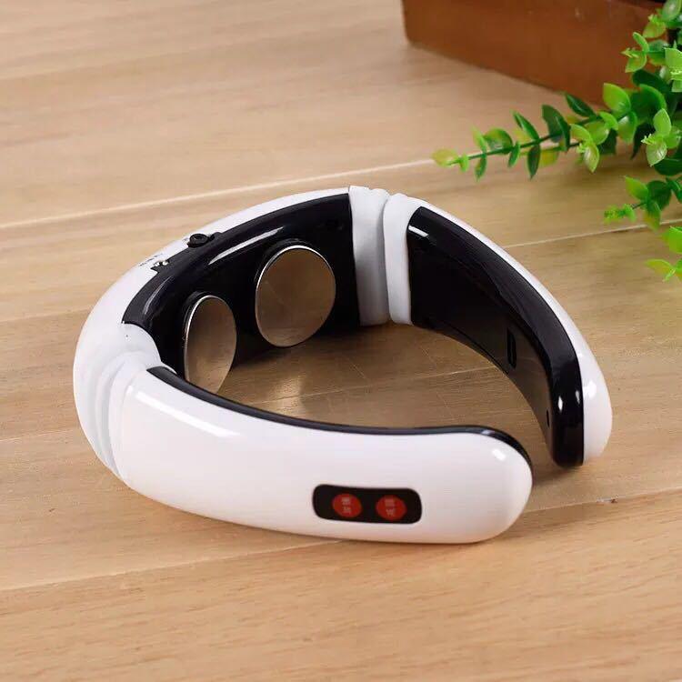 Give Your Neck a Break on the Go with Cordless Electrical Muscle Stimulation Massager