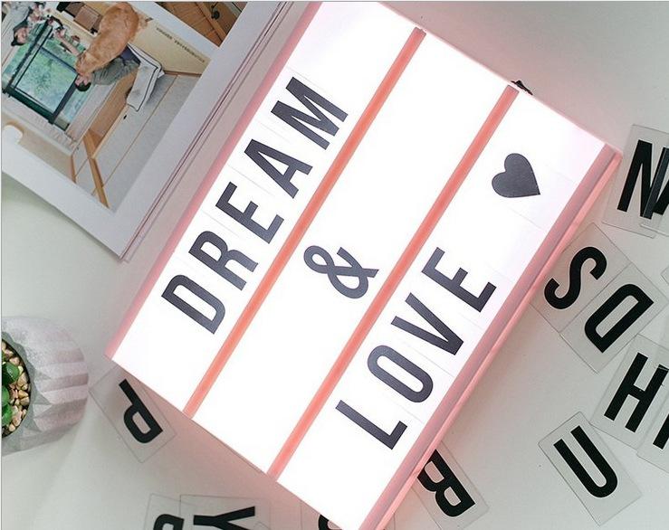 Message Board Lamp to Be the Storehouse of Your Thoughts & Feelings
