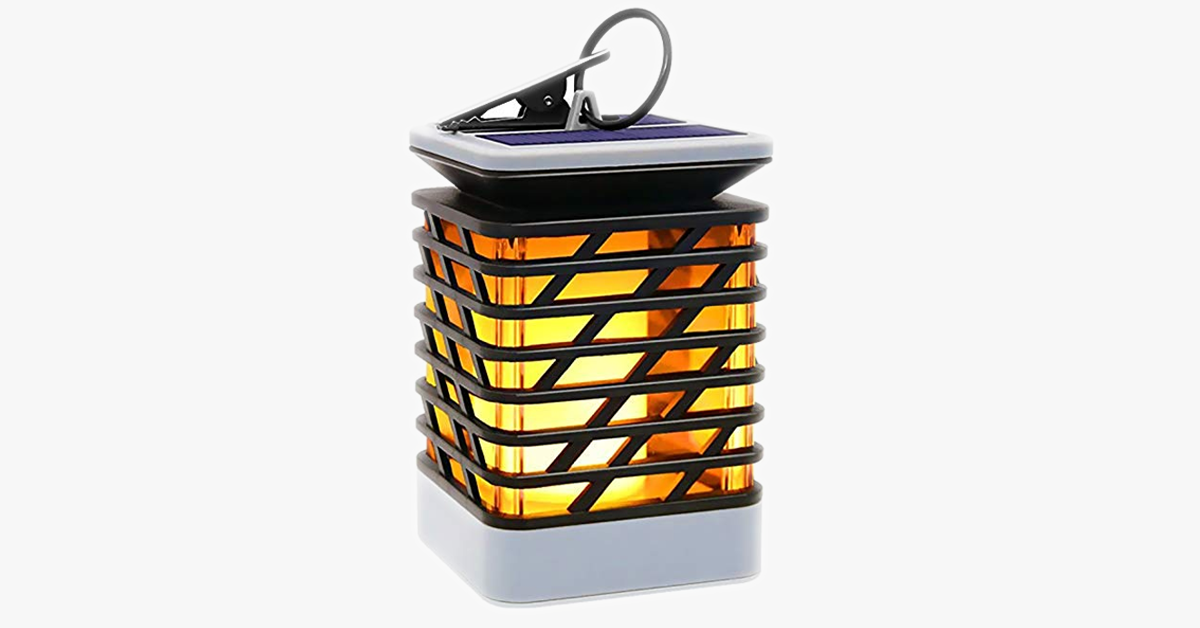 Waterproof Solar Flame Light – Do Your Bit For The Environment!