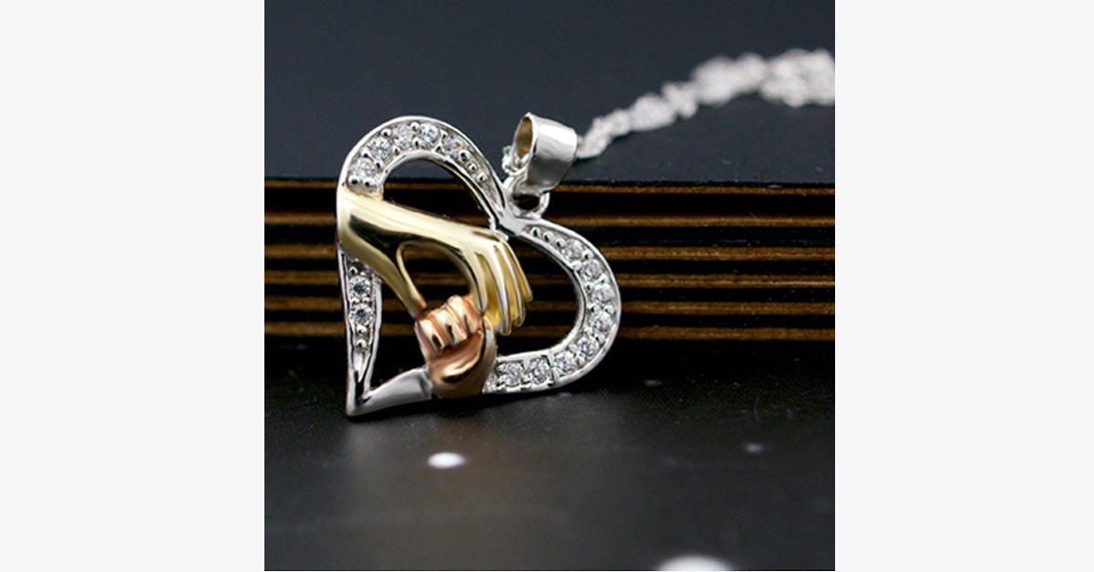 Mother's Hand Pendant