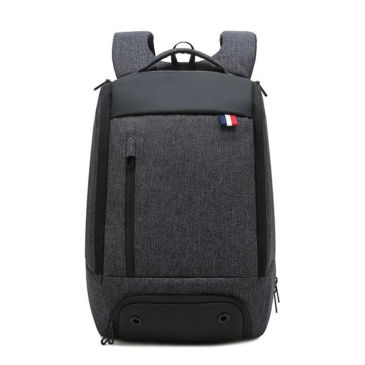 Large Capacity Backpack With Shoes Compartment & Separate Wet Pocket For Sport, Hiking & More