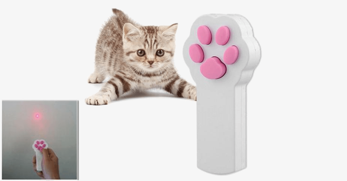 Pet Cat Interactive Automatic Red Laser Pointer