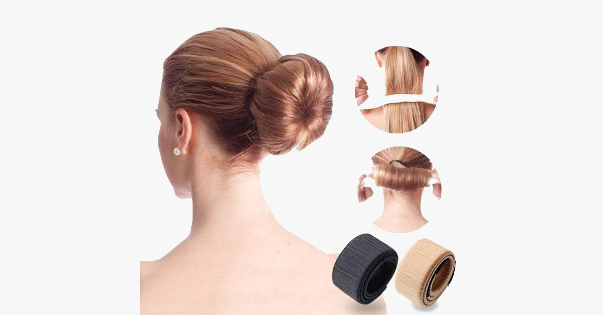 Hair Bun Wrap – Making Hair Buns was Never Easier!