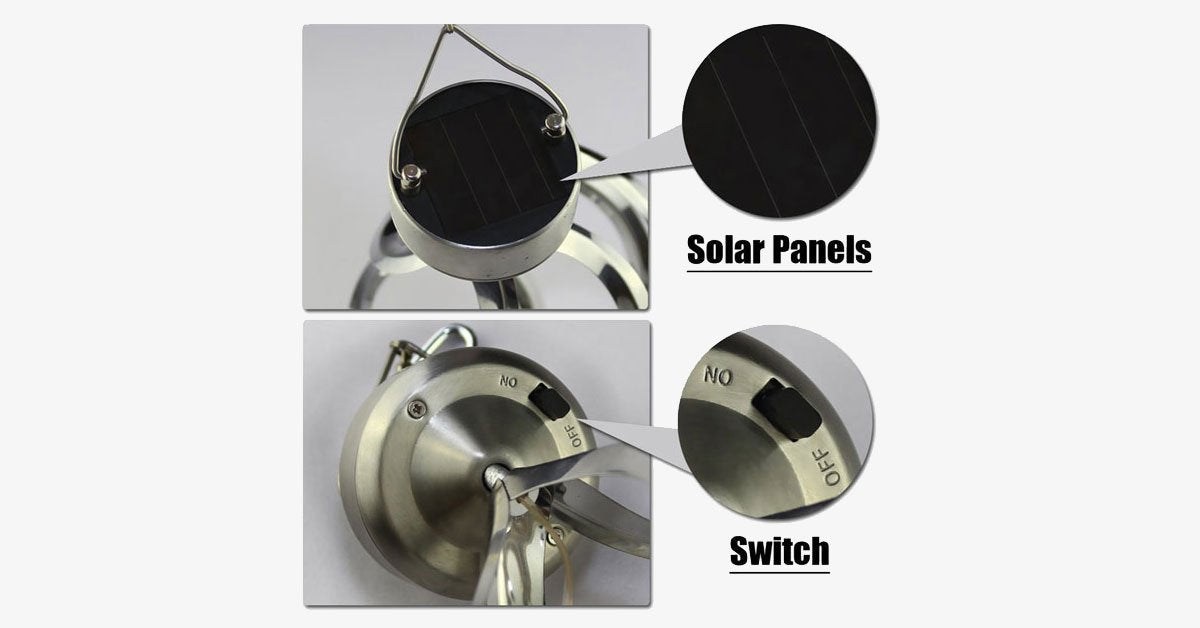 LED Color Changing Solar Light – Add a Colorful Wind Chime to Your Place!
