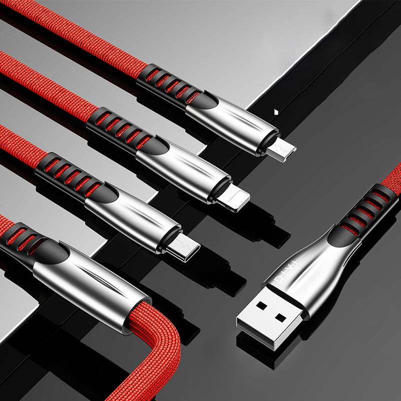 The Last USB Charger Cable You Need To Buy -- 3 in 1 Multiple Charger Cable