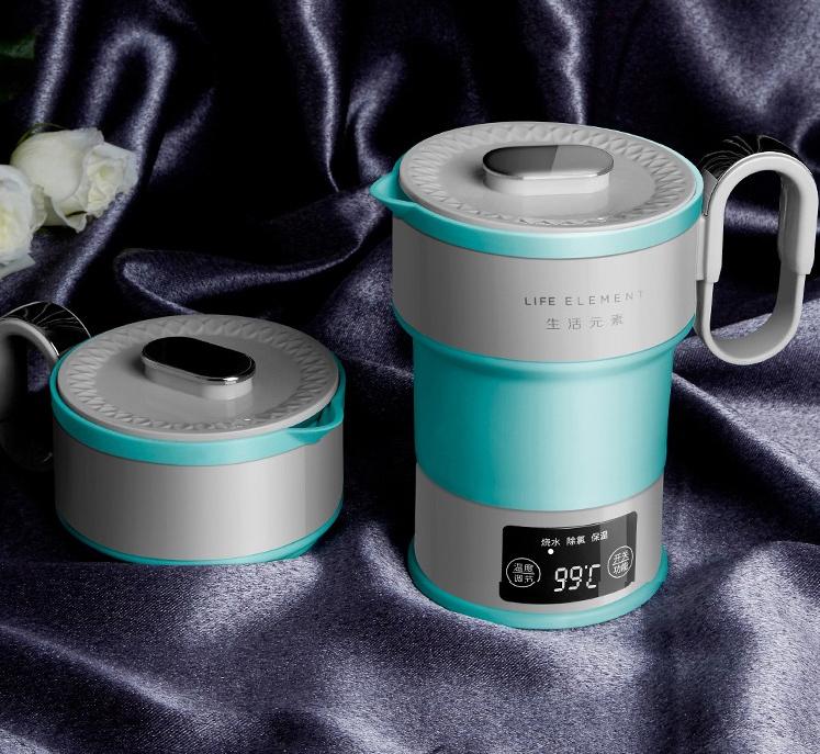 Boil Water on the Go with Collapsible Healthy Kettle