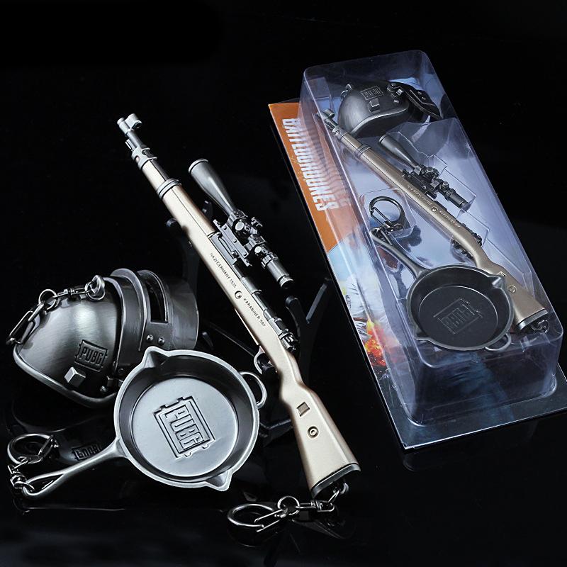 PUBG Level 3 Keyrings Bundle Pack - Yes We Pan