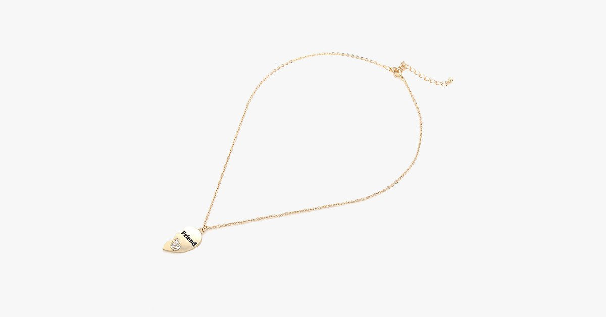 Best Friend Pendant Necklace