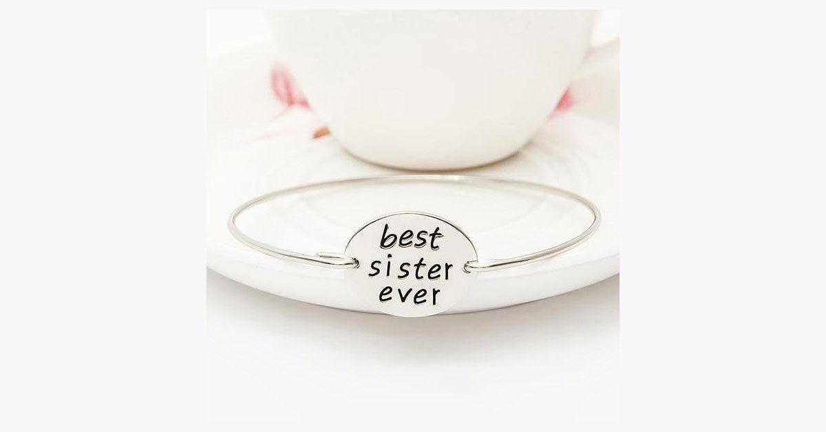 Best Sister Ever Bangle
