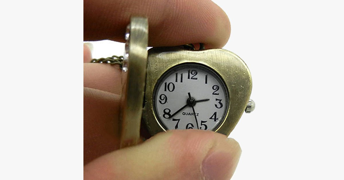 Heart Pocket Watch