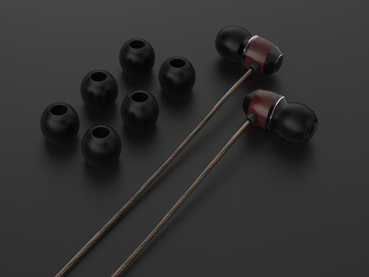 Classy Extra Bass Wood Earphone - A Symbol Of Nature For Music Lovers