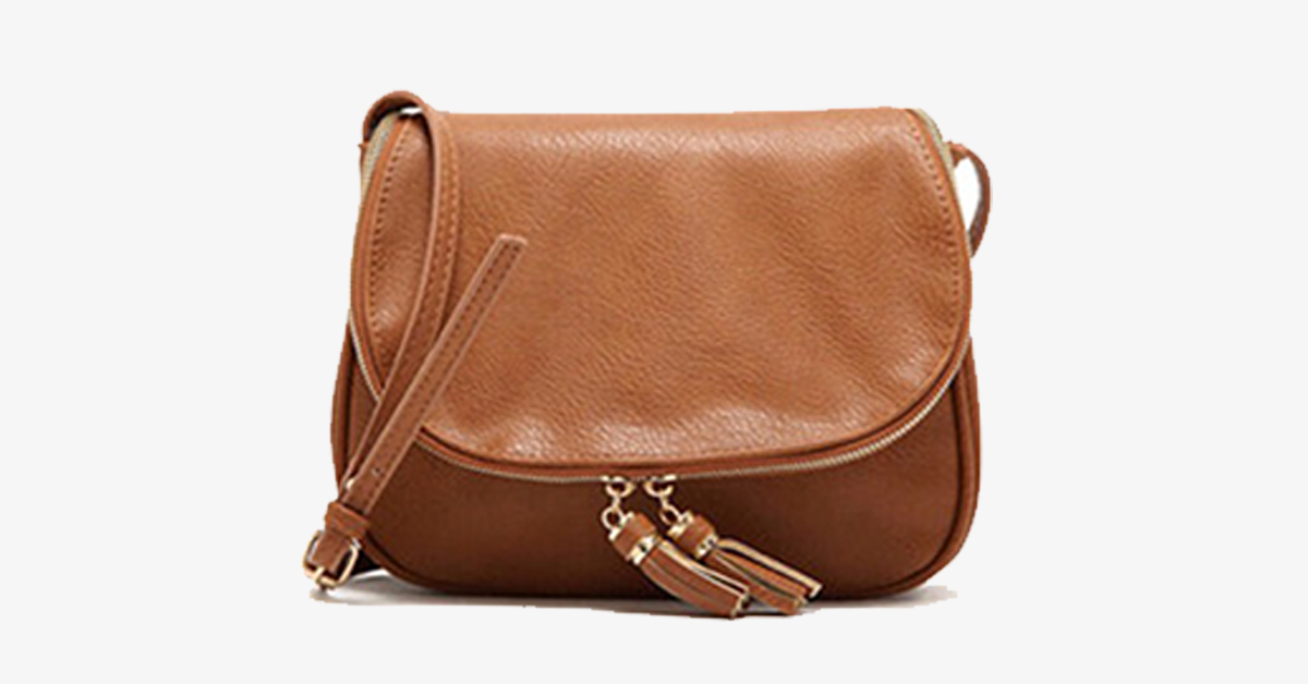 Cross Body Handbag - Medium Crossbody Bags Messenger Purse Travel Shoulder Bags with Tassel
