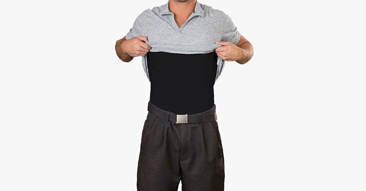 Men's Body Slimming Under-Shirt