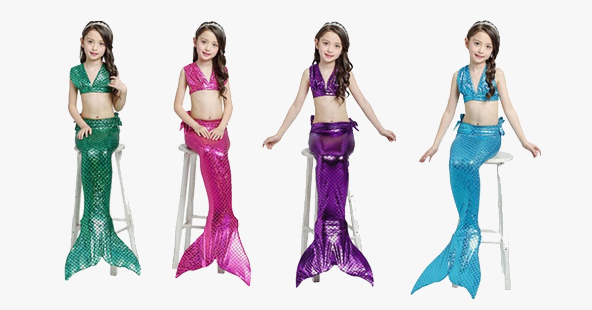 Mesmeric Girls Mermaid Swimwear –Swim like a True Beauty