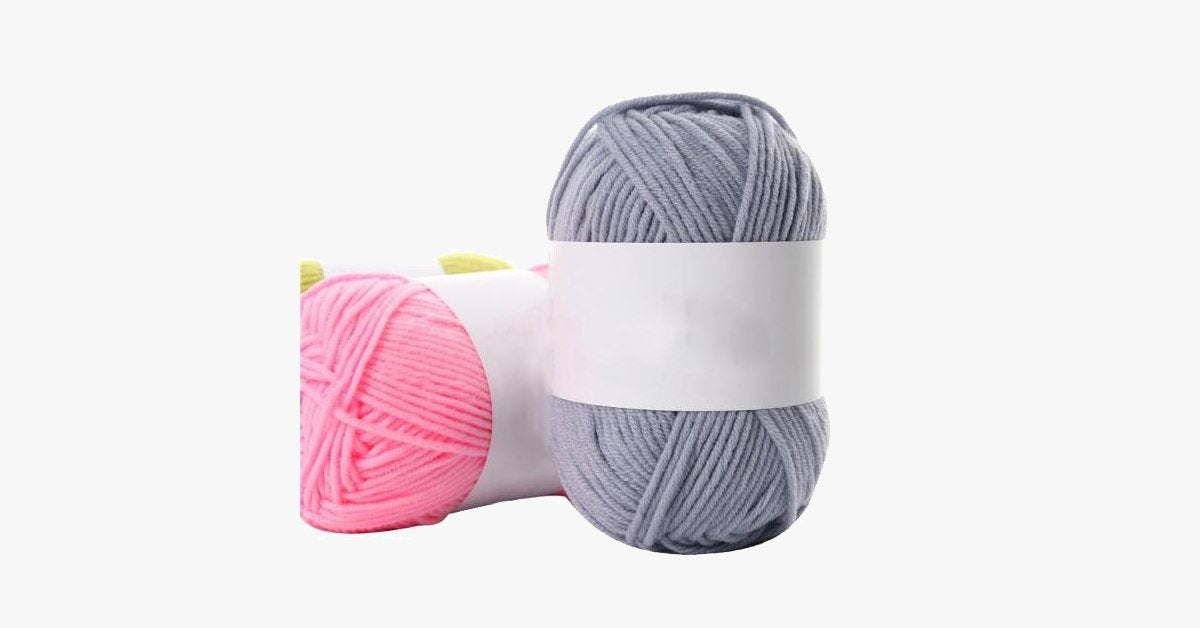 Milk Cotton Knitting yarn