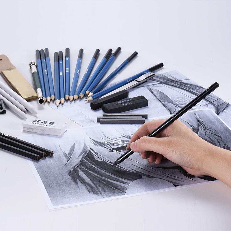 32pcs Professional Sketch And Drawing Kit