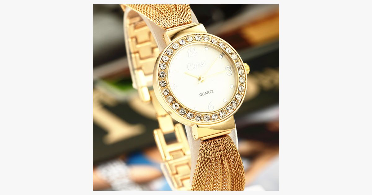 Fancy Gold Plated Watch