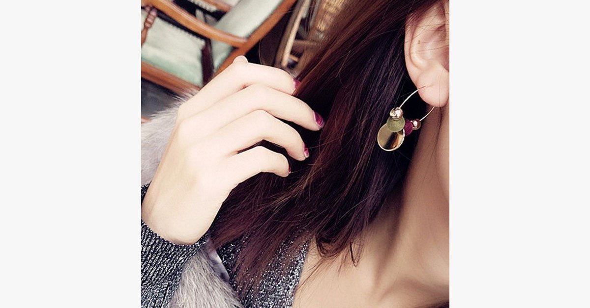 Pom Pom Earrings