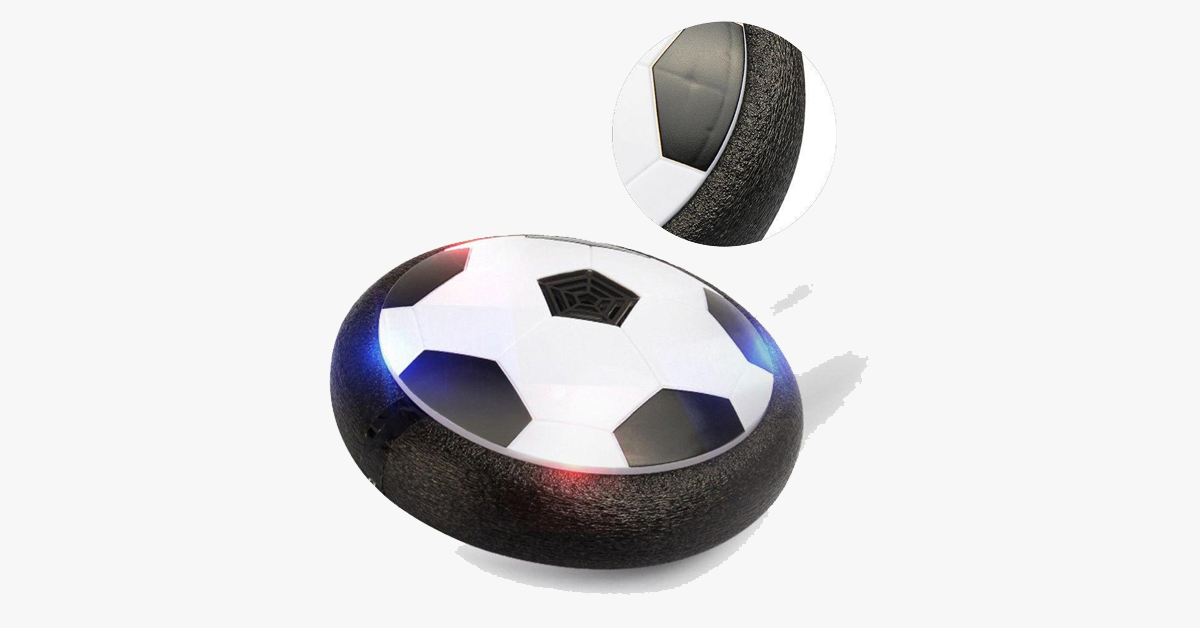Indoor | Outdoor Air Power Hover Ball - Features LED Lights and Glides through the Air