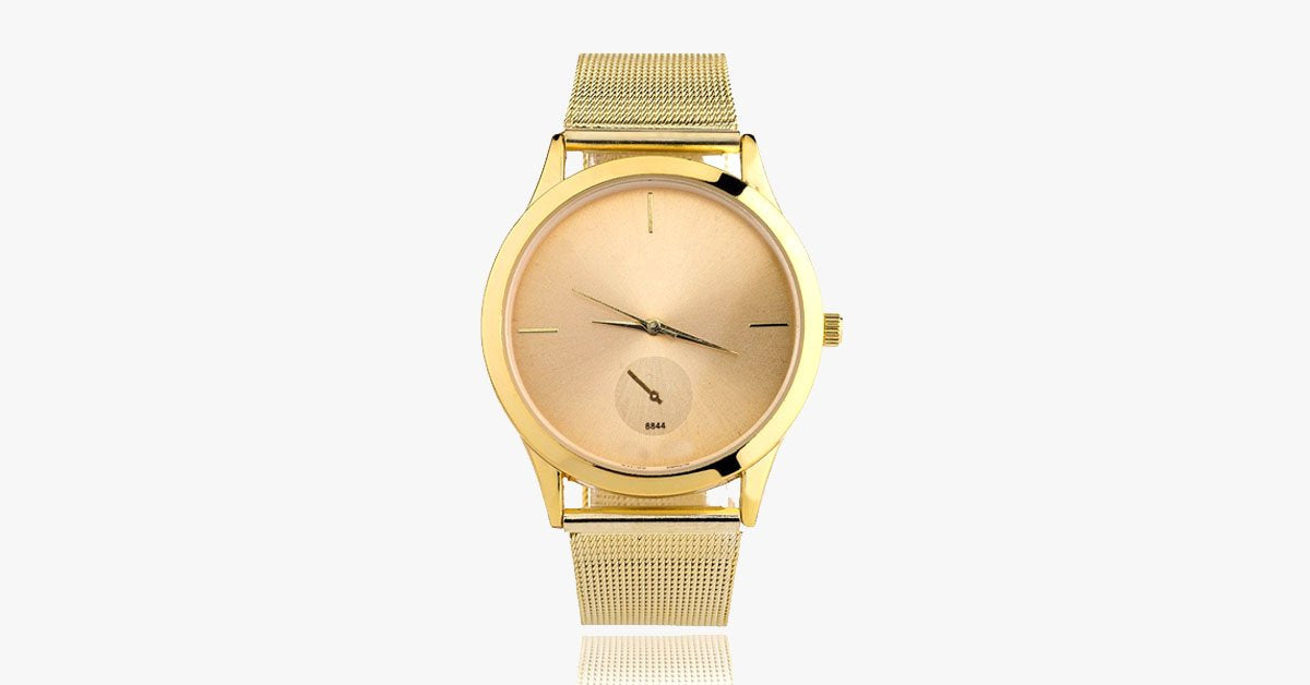 Ultra Thin Strap Luxury Unisex Watch