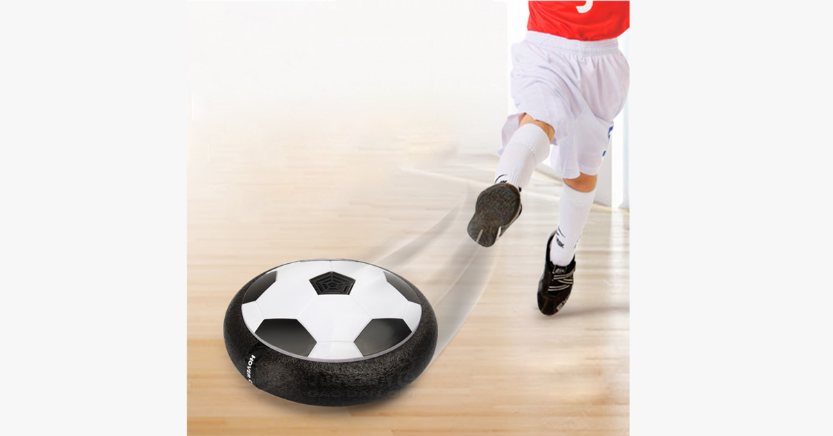 Indoor | Outdoor Air Power Hover Ball - Features LED Lights and Glides through the Air