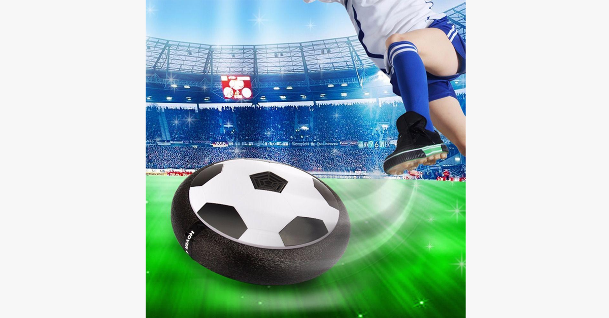 Indoor | Outdoor Air Power Hover Ball - Features LED Lights and Glides through the Air