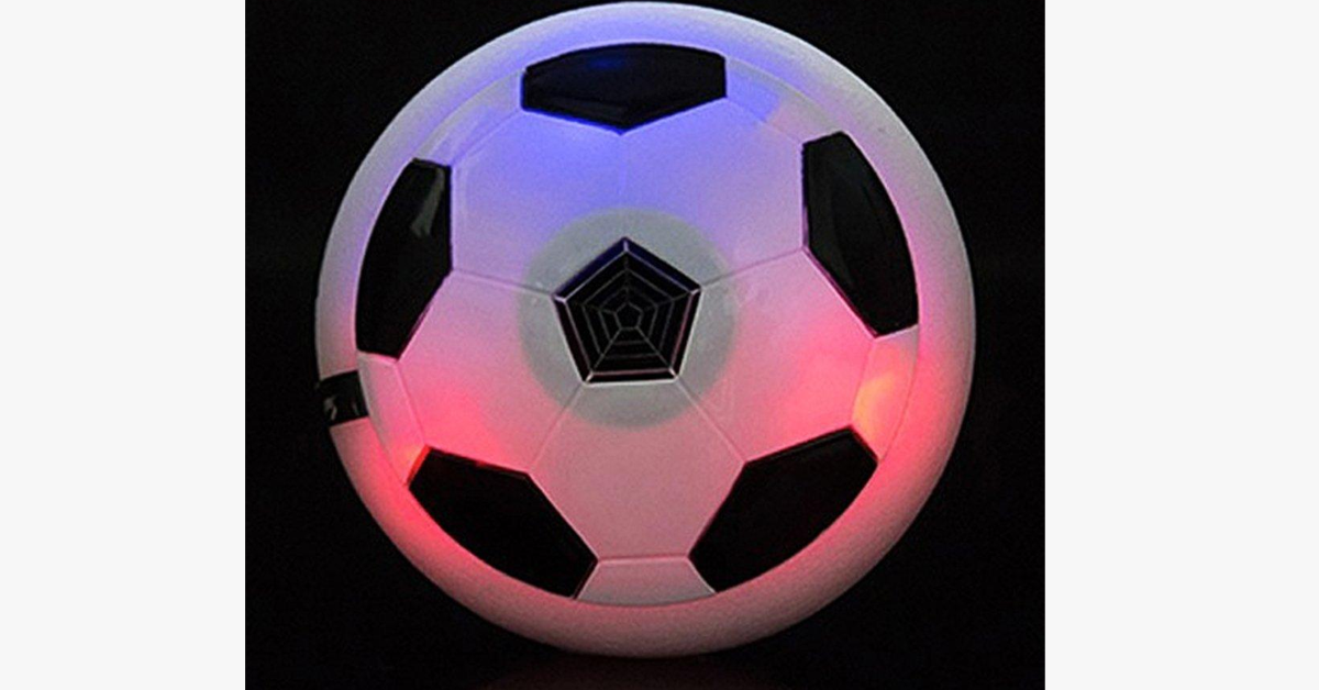 Indoor | Outdoor Air Power Hover Ball - Features LED Lights and Glides through the Air
