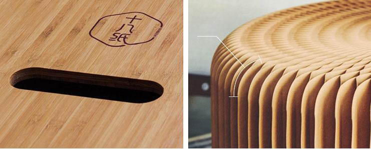 Weird & Wonderful Accordion-inspired Paper Chair