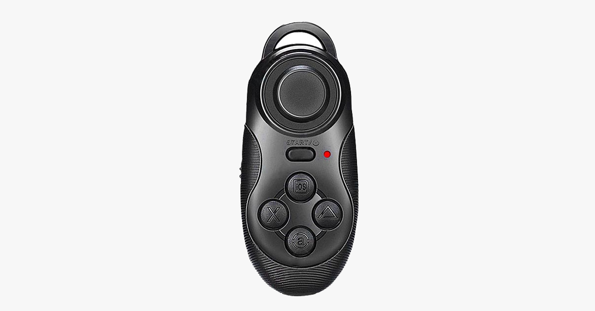 Multi-Utility Remote – Use it as Bluetooth Gamepad Or A Selfie Shutter Remote!