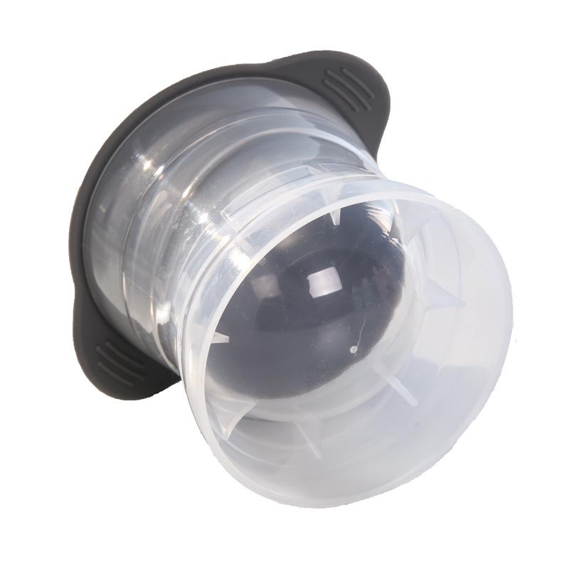 Reusable Sphere Silicone Ice Cube Tray For Whisky, Scotch, Highball Cocktail & Liqueur Glass