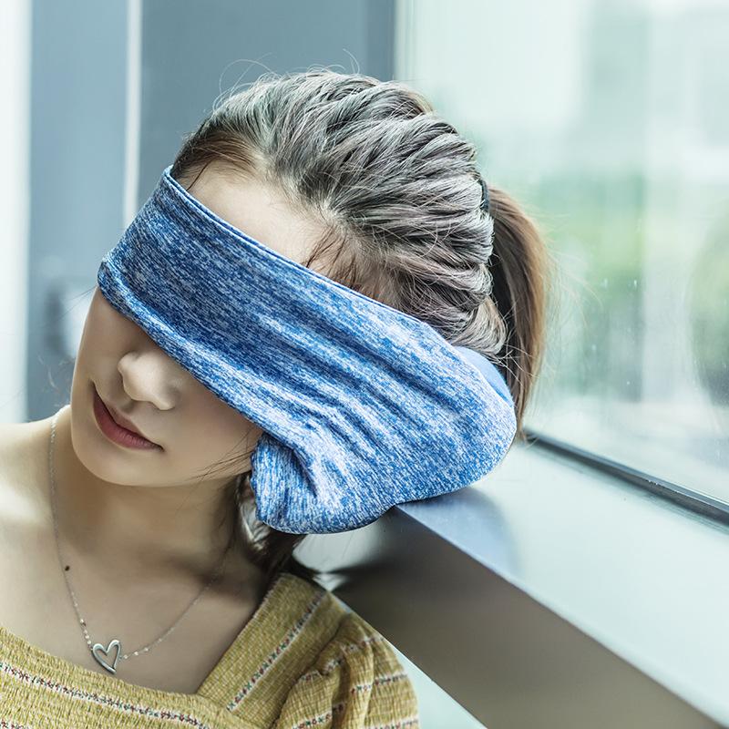 Cut the Light and Get Best Sleep Possible with 2-in-1 Sleep Mask & Neck Pillow