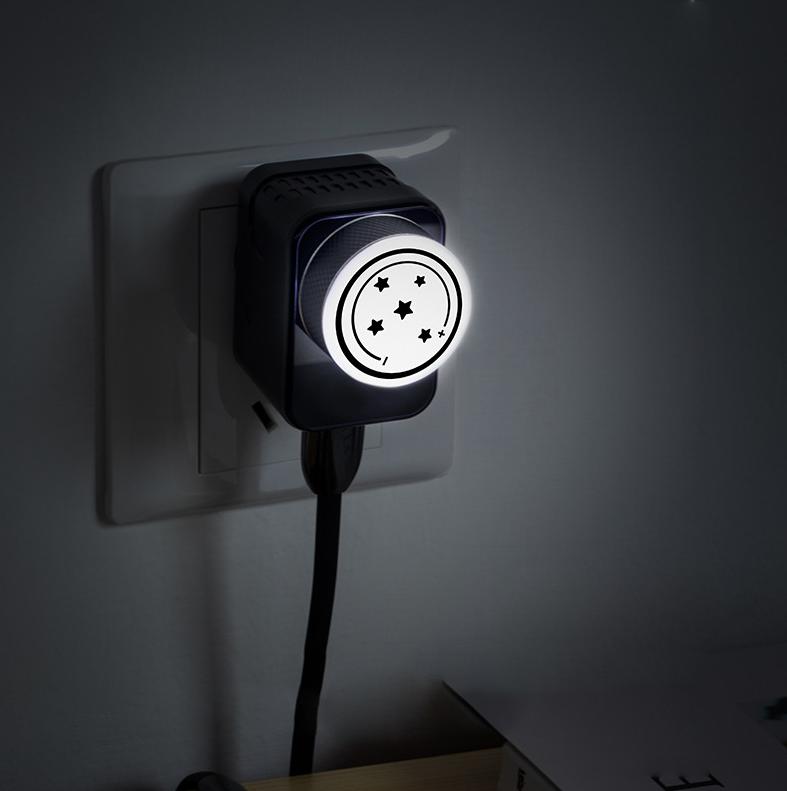 Dual USB Wall Plug That Glows
