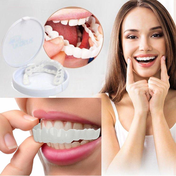 Instant Perfect Smile Upper & Lower Clip/Snap On Veneers for Perfect Teeth