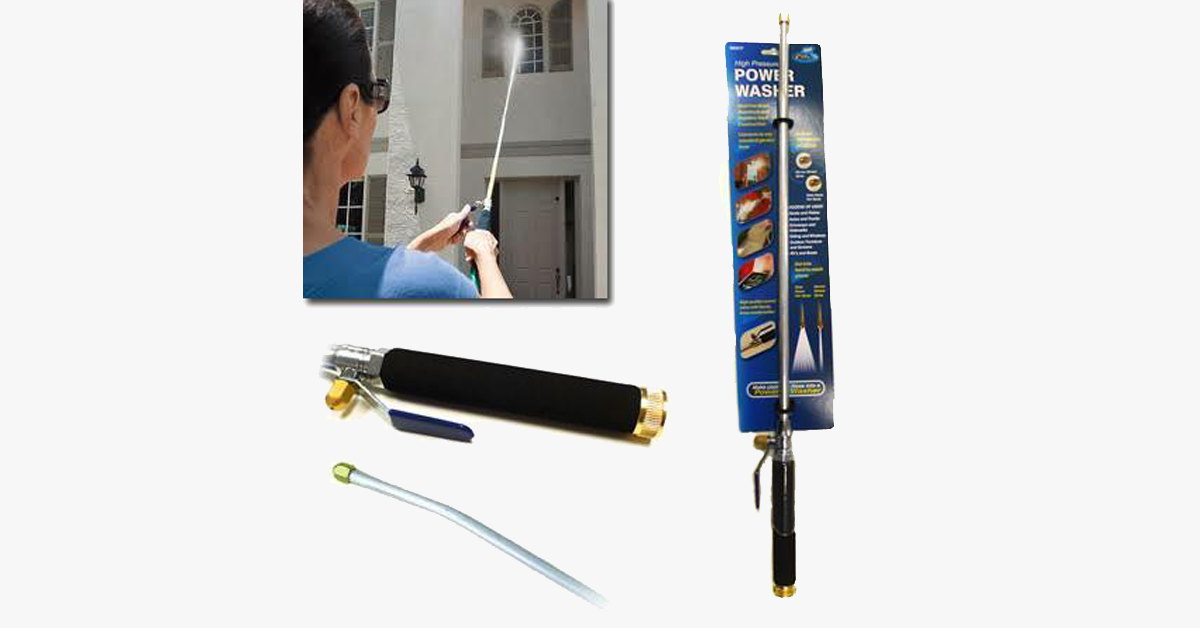 High-Pressure Power Washer - Your cleaning companion!