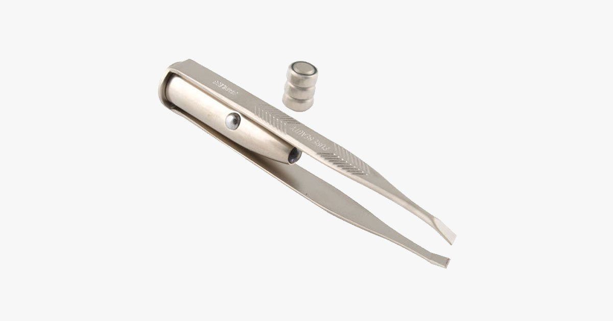Tweezer for Eyebrow Hair with LED light–Grooming Made Easier