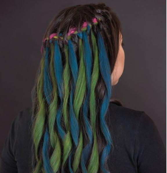 Clip Chalk - Professional Fast Temporary Hair Color!